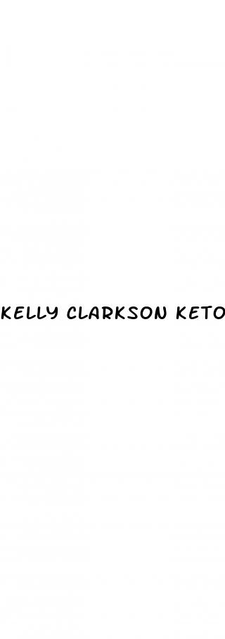 kelly clarkson keto blast gummies