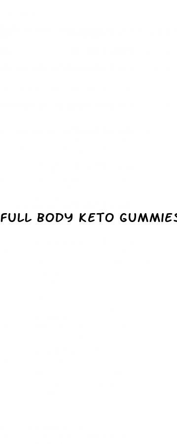 full body keto gummies review