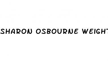 sharon osbourne weight loss 2024