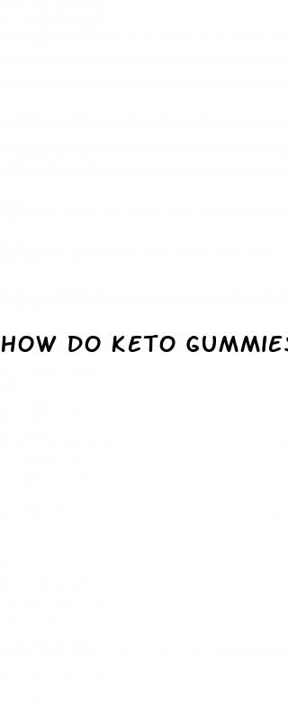 how do keto gummies work to lose weight