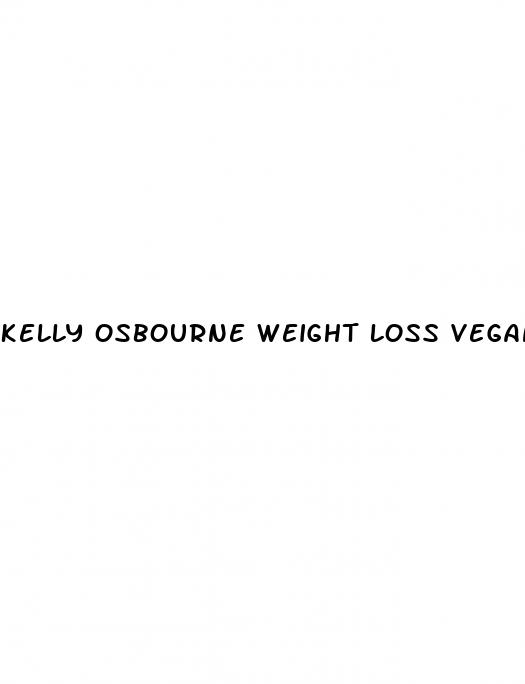 kelly osbourne weight loss vegan