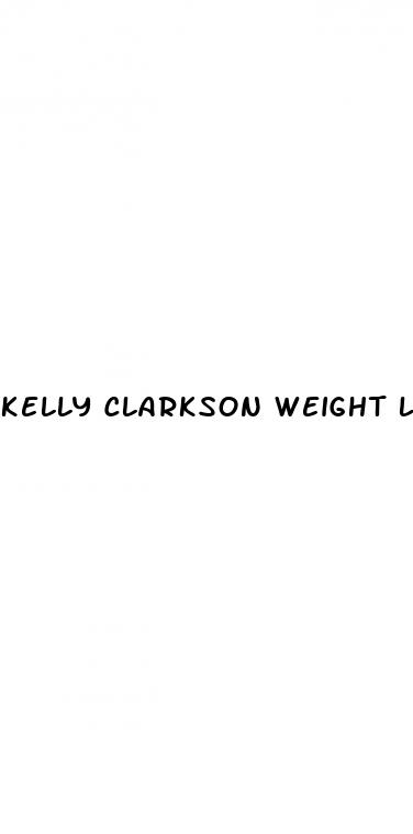 kelly clarkson weight loss gunmies