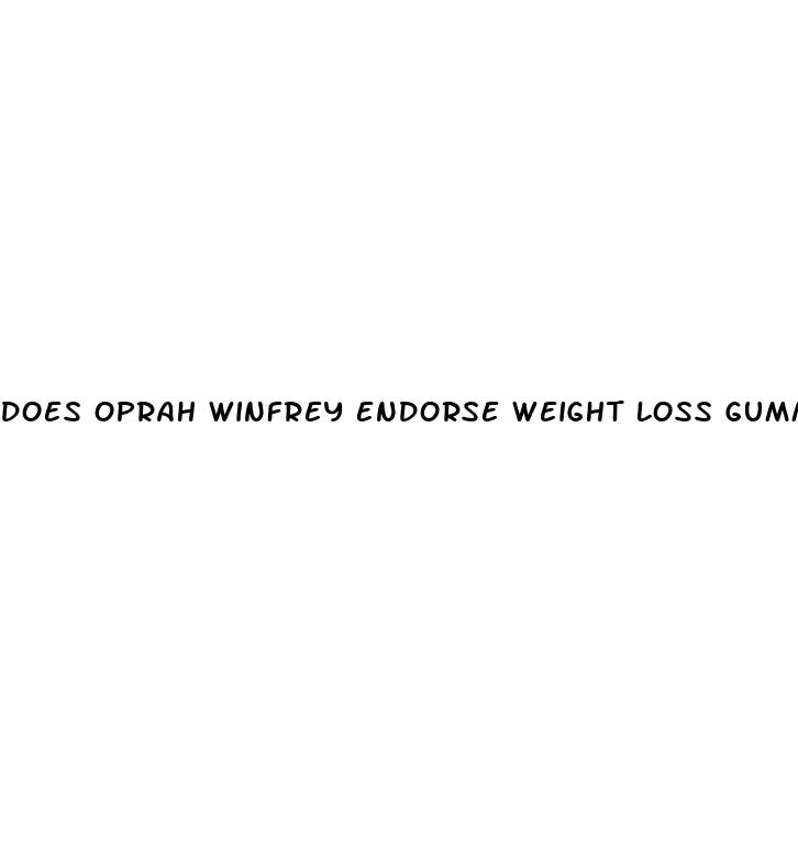 does oprah winfrey endorse weight loss gummies