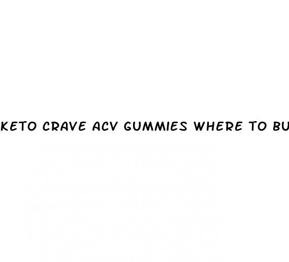 keto crave acv gummies where to buy