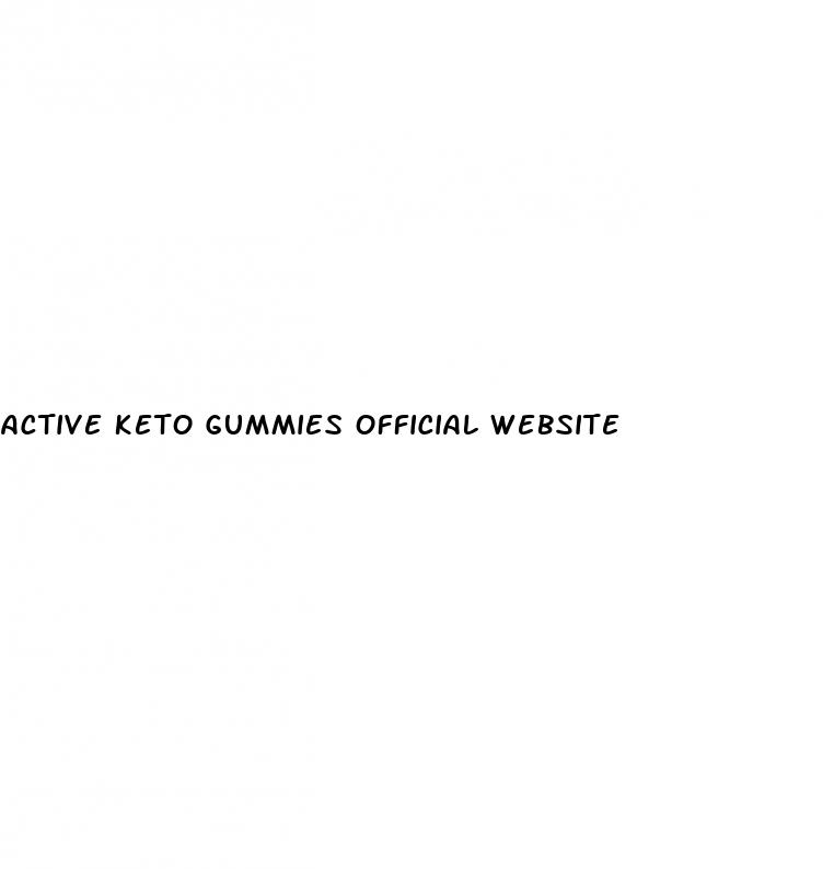 active keto gummies official website