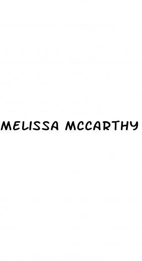 melissa mccarthy weight loss supplement