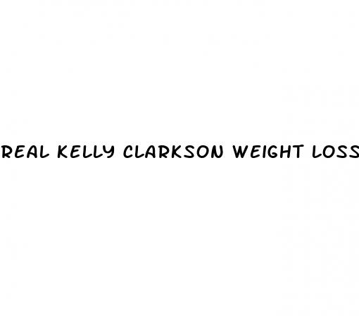 real kelly clarkson weight loss