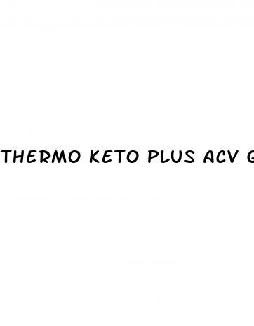 thermo keto plus acv gummies