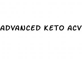 advanced keto acv gummies