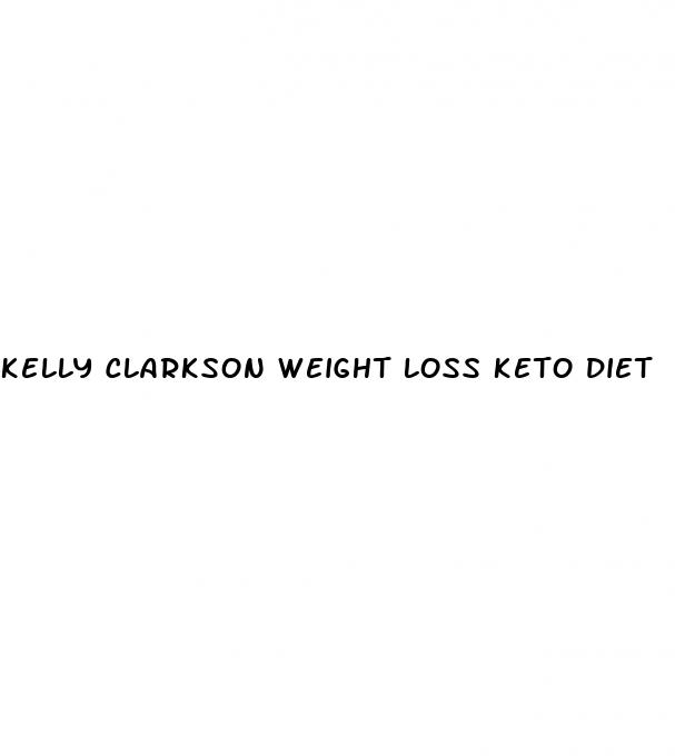 kelly clarkson weight loss keto diet