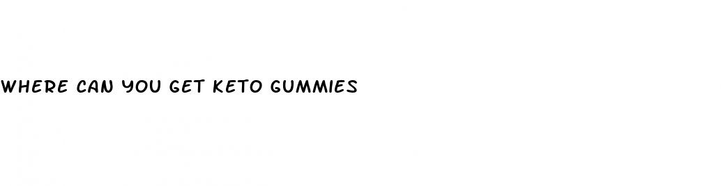 where can you get keto gummies