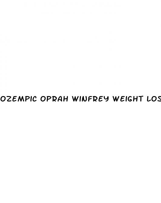 ozempic oprah winfrey weight loss surgery