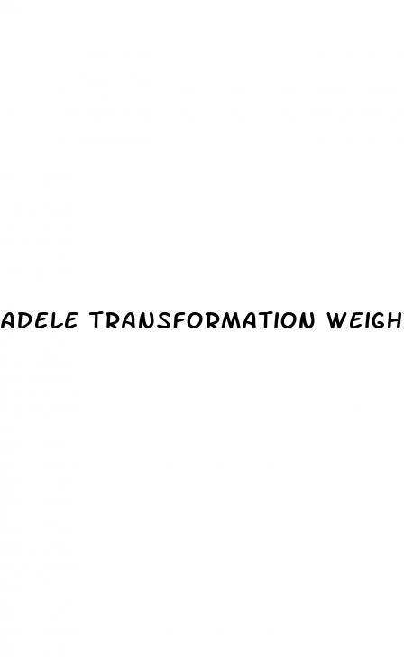 adele transformation weight loss