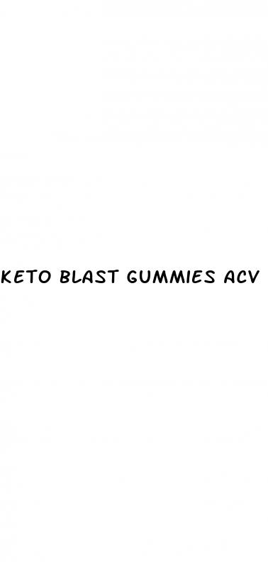 keto blast gummies acv