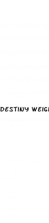 destiny weight loss gummies