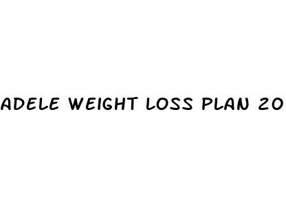 adele weight loss plan 2024