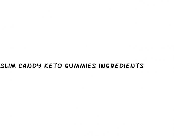 slim candy keto gummies ingredients