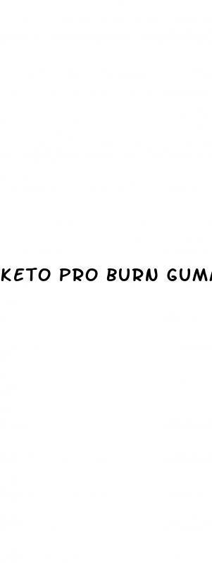 keto pro burn gummies