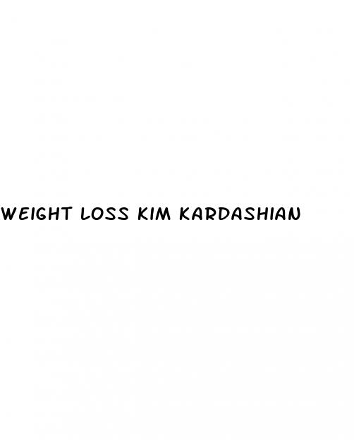 weight loss kim kardashian