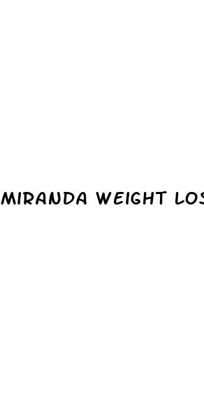 miranda weight loss gummies