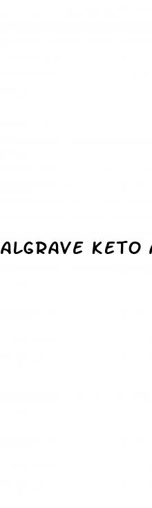 algrave keto acv gummies