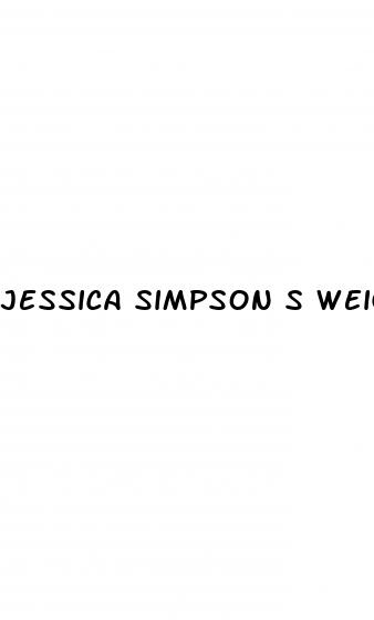 jessica simpson s weight loss plan