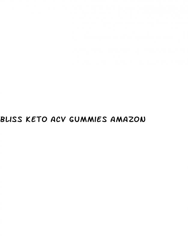 bliss keto acv gummies amazon