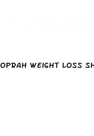 oprah weight loss shot