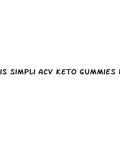 is simpli acv keto gummies legit