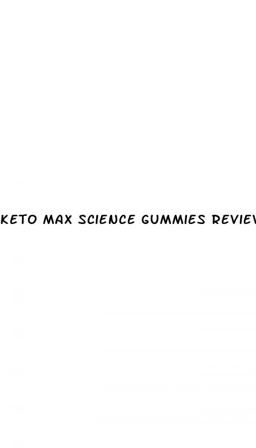 keto max science gummies review