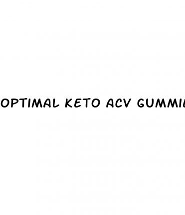 optimal keto acv gummies para que sirve