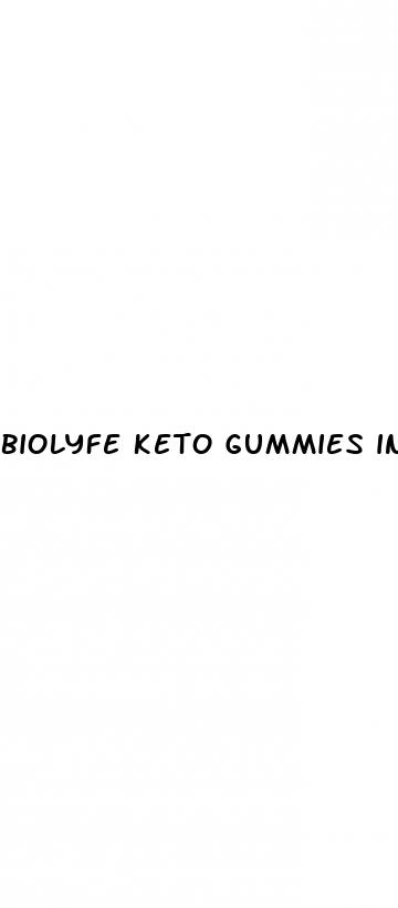 biolyfe keto gummies ingredients