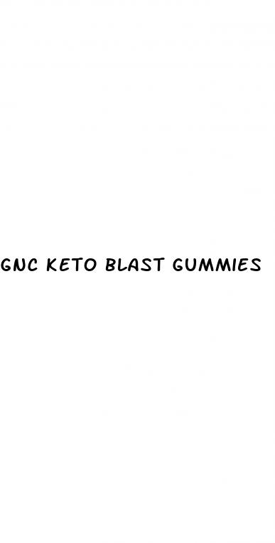 gnc keto blast gummies