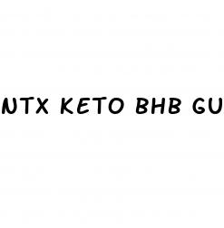 ntx keto bhb gummies