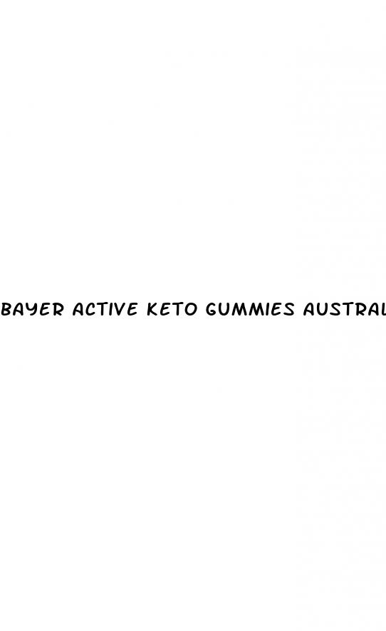 bayer active keto gummies australia