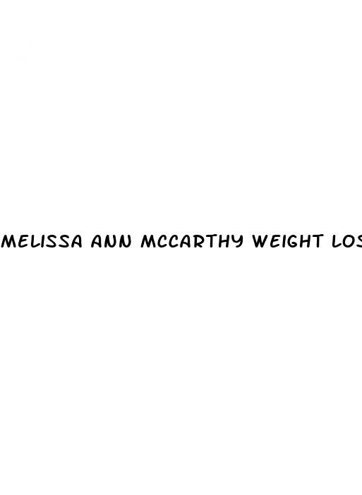 melissa ann mccarthy weight loss