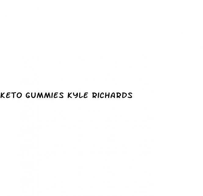 keto gummies kyle richards