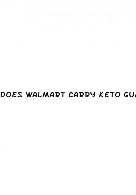 does walmart carry keto gummies