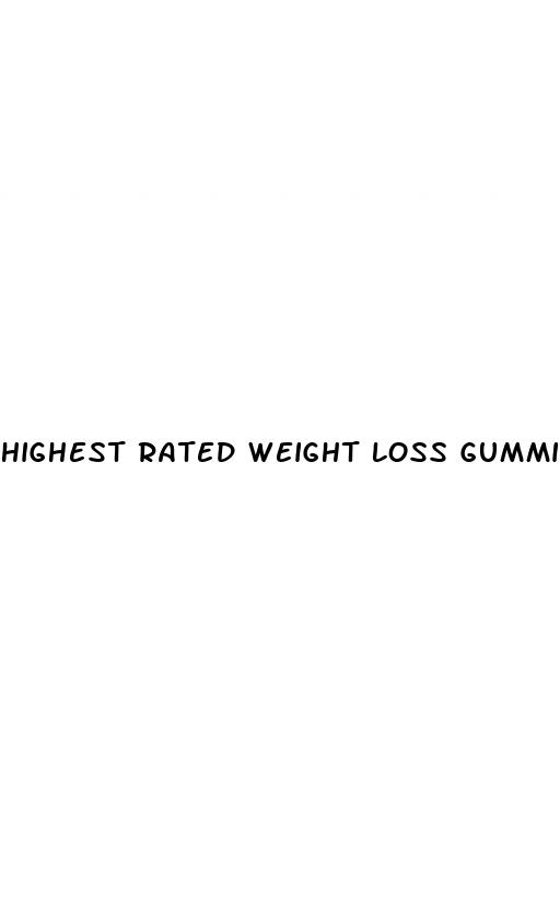 highest rated weight loss gummies