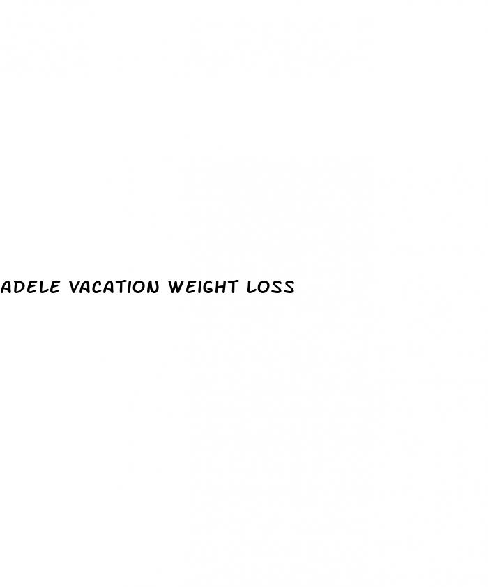 adele vacation weight loss