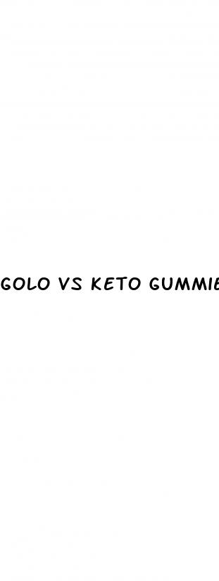 golo vs keto gummies