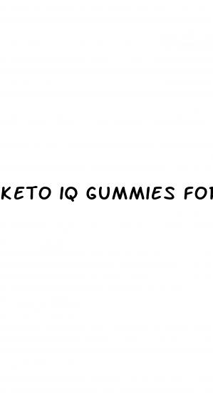 keto iq gummies for weight loss