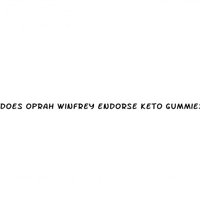 does oprah winfrey endorse keto gummies