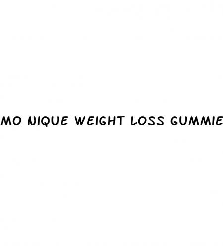 mo nique weight loss gummies