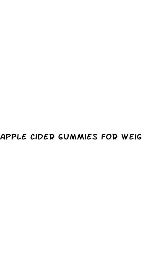 apple cider gummies for weight loss reviews