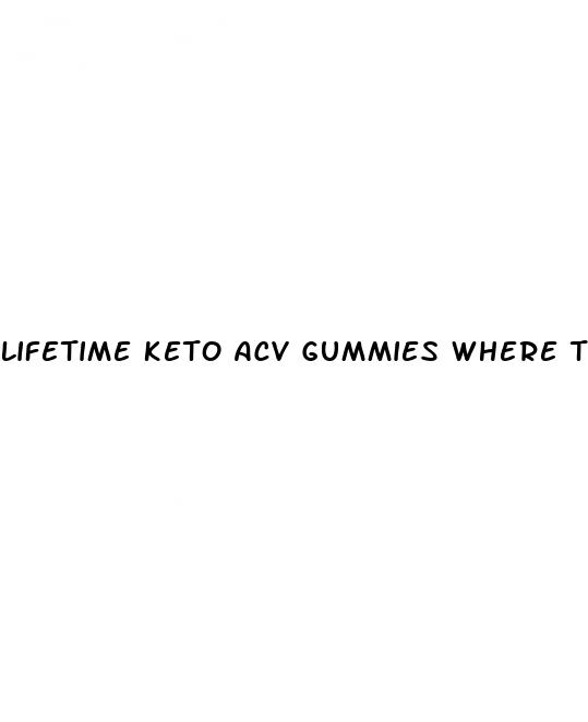 lifetime keto acv gummies where to buy