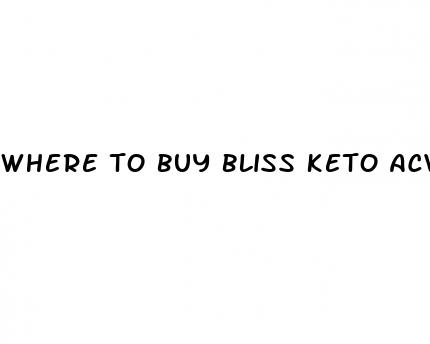 where to buy bliss keto acv gummies