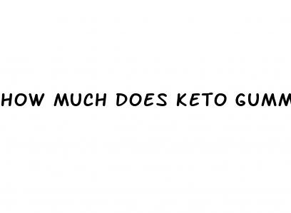 how much does keto gummies cost