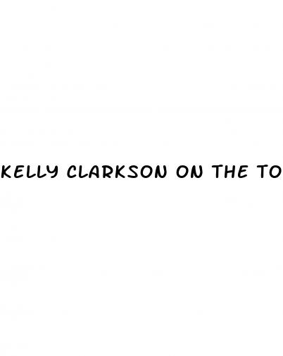 kelly clarkson on the today show about weight loss