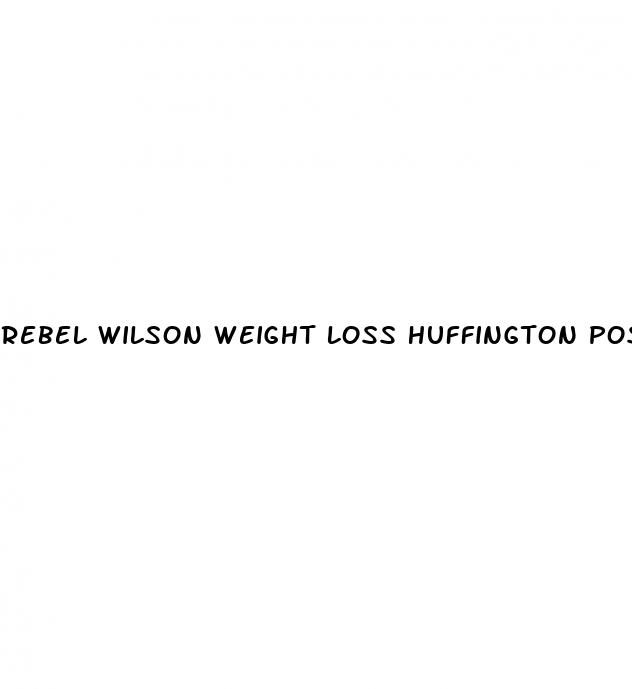 rebel wilson weight loss huffington post